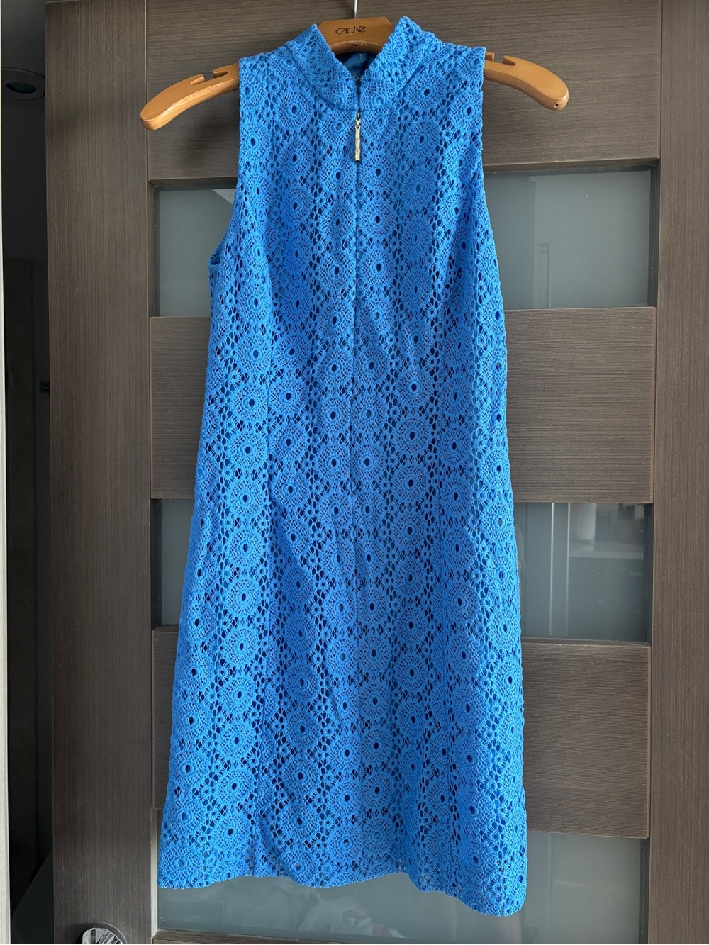 Lilly Pulitzer Alexa Blue Lace Dress - Small